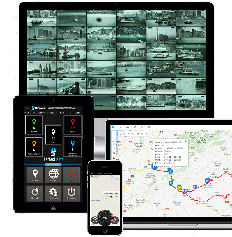 fournisseur des trackers GPS vente et installation a Marrakech tanger national et international